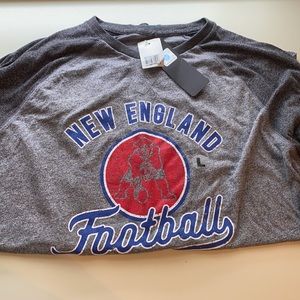 NFL Team apparel New England Football long sleeve